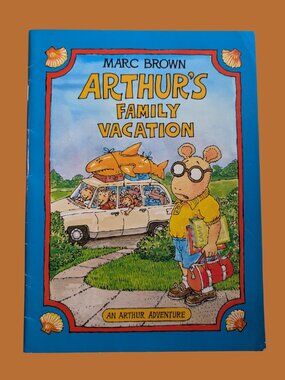 10/$25 Vintage Arthur's Family Vacation Softcover Storybook